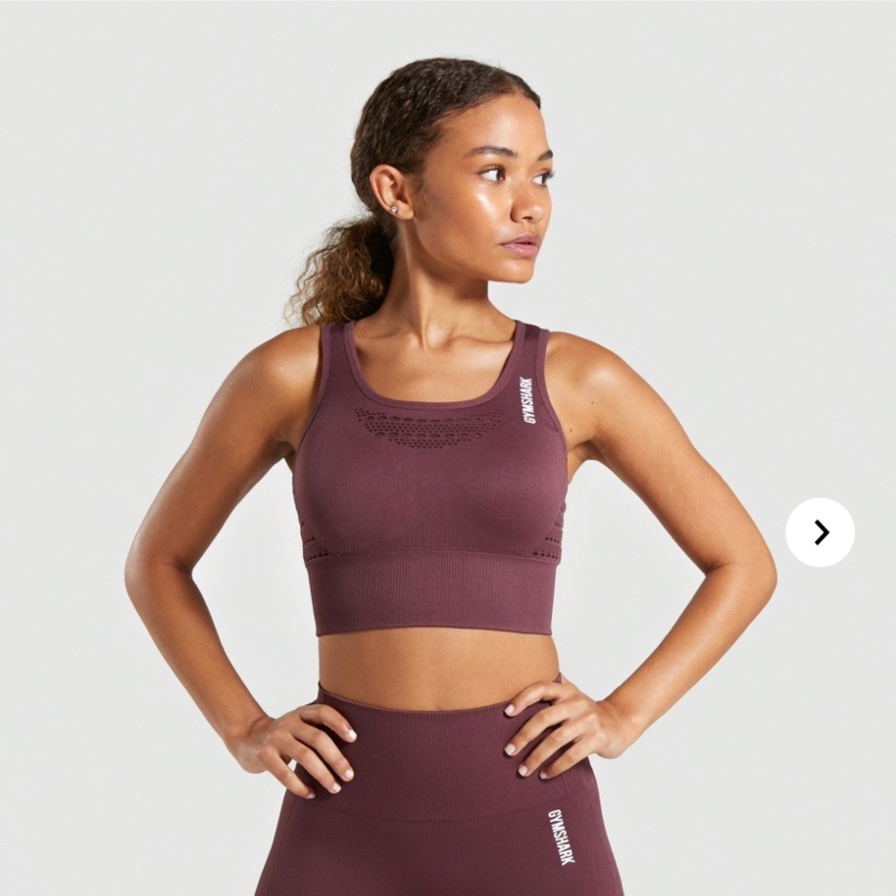 Gymshark Energy + Seamless crop top